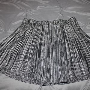 Candies Striped Skater Skirt